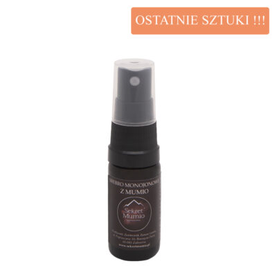 Srebro monojonowe z Mumio 10 ml - OSTATNIE SZTUKI !!!