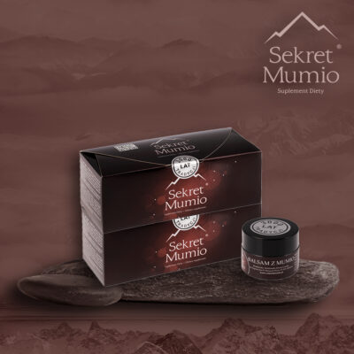 Jesienna Energia - 2x Suplement Sekret Mumio + Balsam z Mumio