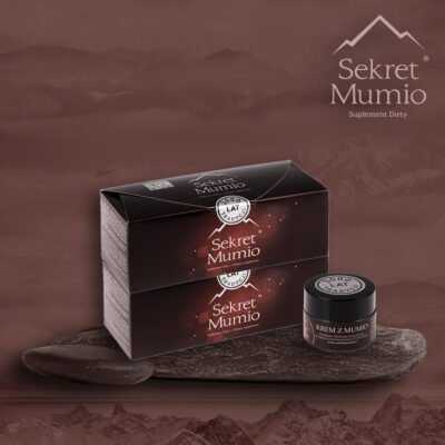 Jesienna Energia - 2x Suplement Sekret Mumio + Krem z Mumio