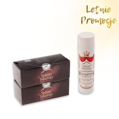 Lato z Mumio - 2 x Suplement + Szampon 200 ml