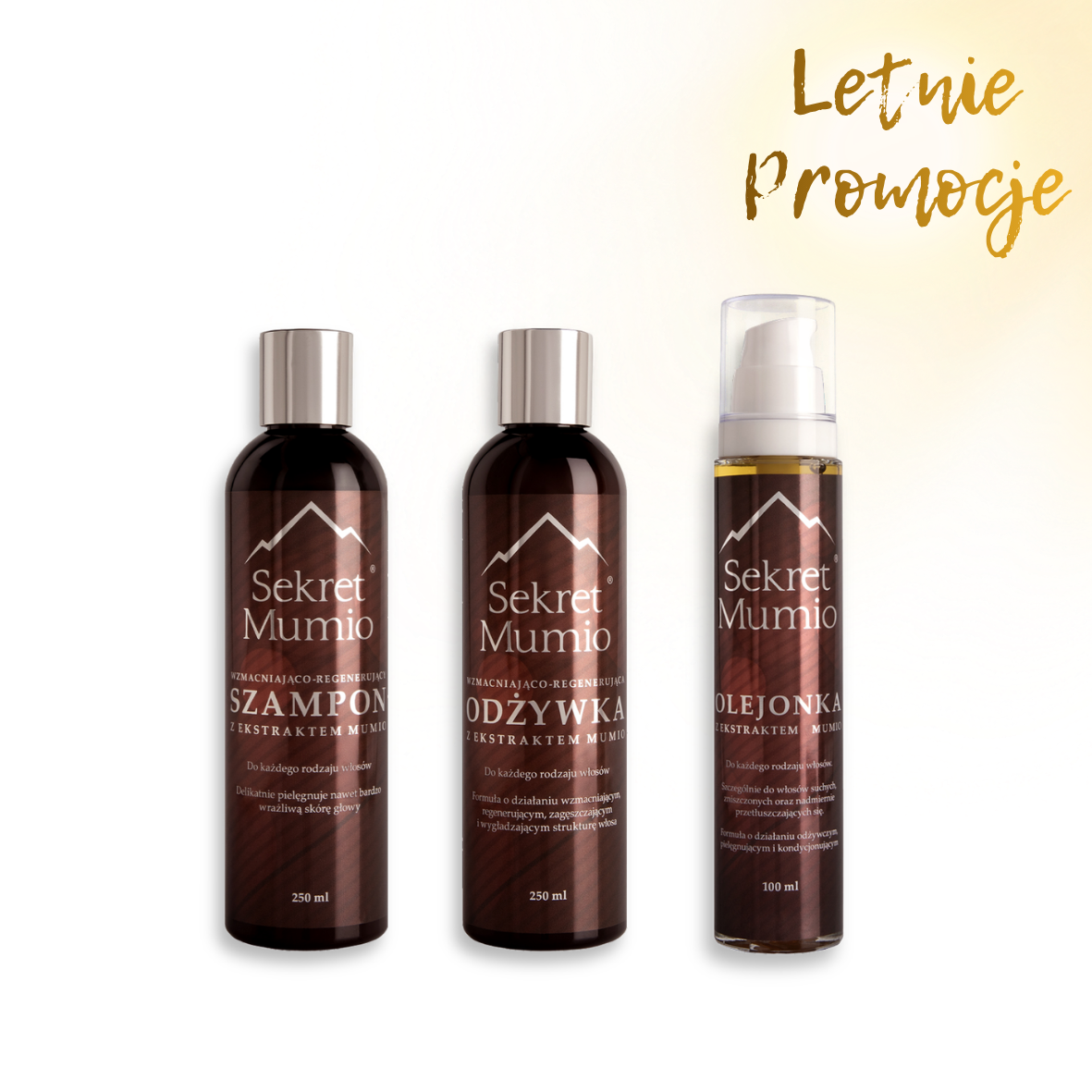 Lato z Mumio - Szampon + Odżywka + Olejonka
